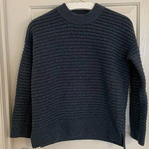 Madewell Elsmere Pullover Sweater Blue